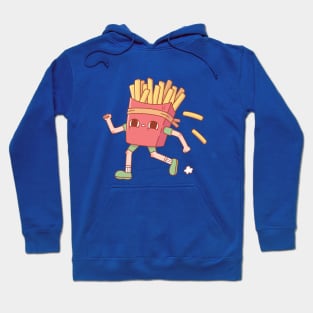 Funny Running Fries Hoodie